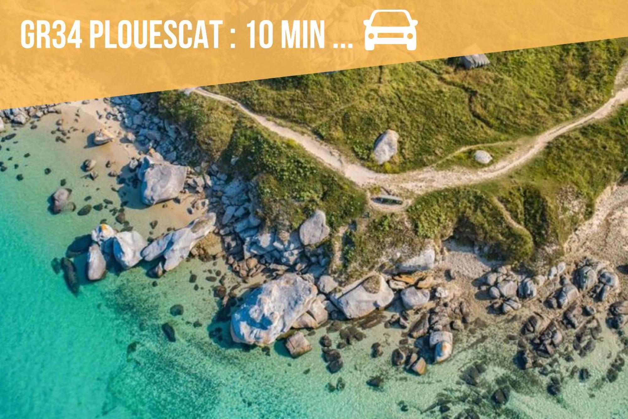 Le Loft Du Dolmen Clara, Entre Terre Et Mer Plounévez-Lochrist Exteriör bild